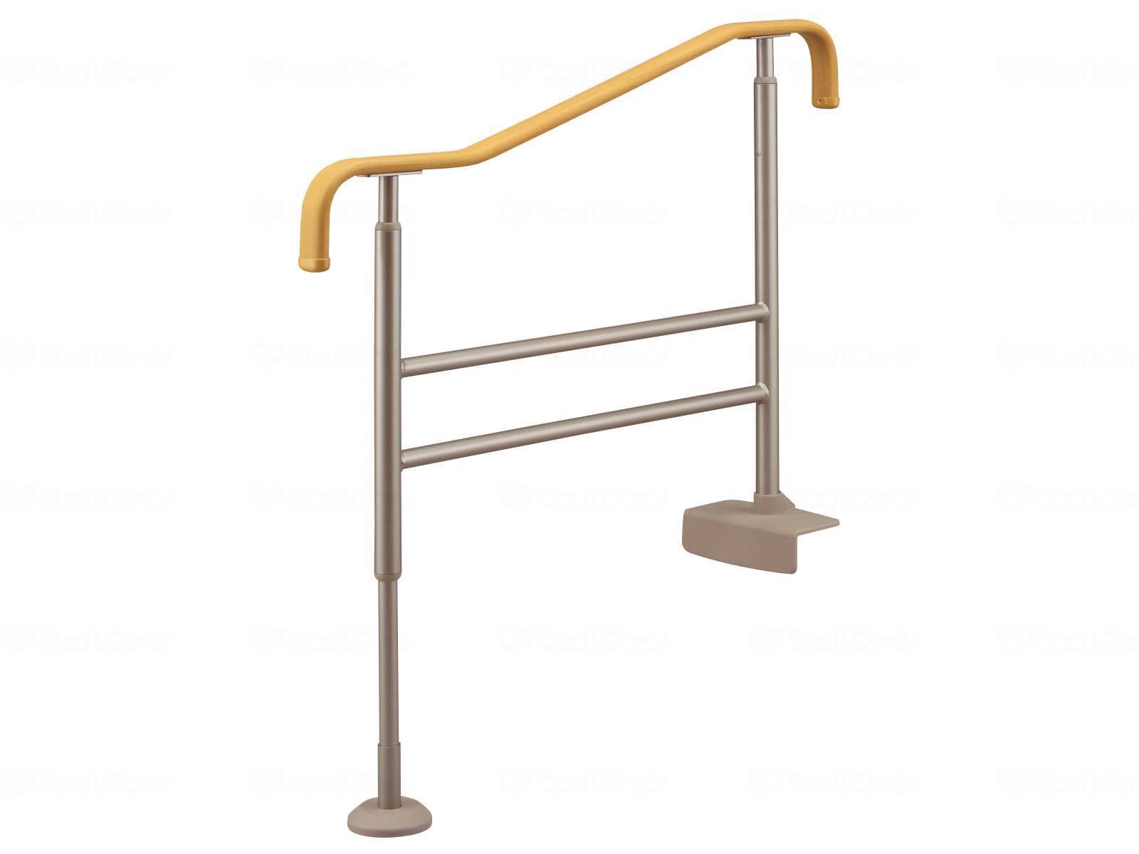 ウェルファン 上がりかまち用手すりS-950/ベージュ/L 1個（ご注文単位1個）【直送品】