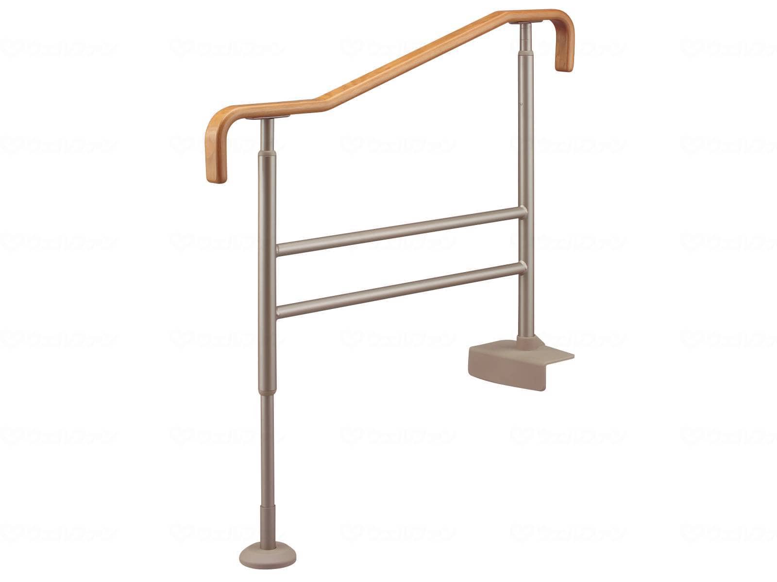 ウェルファン 上がりかまち用手すりSM-950/ライトブラウン/L 1個(ご注文単位1個)【直送品】