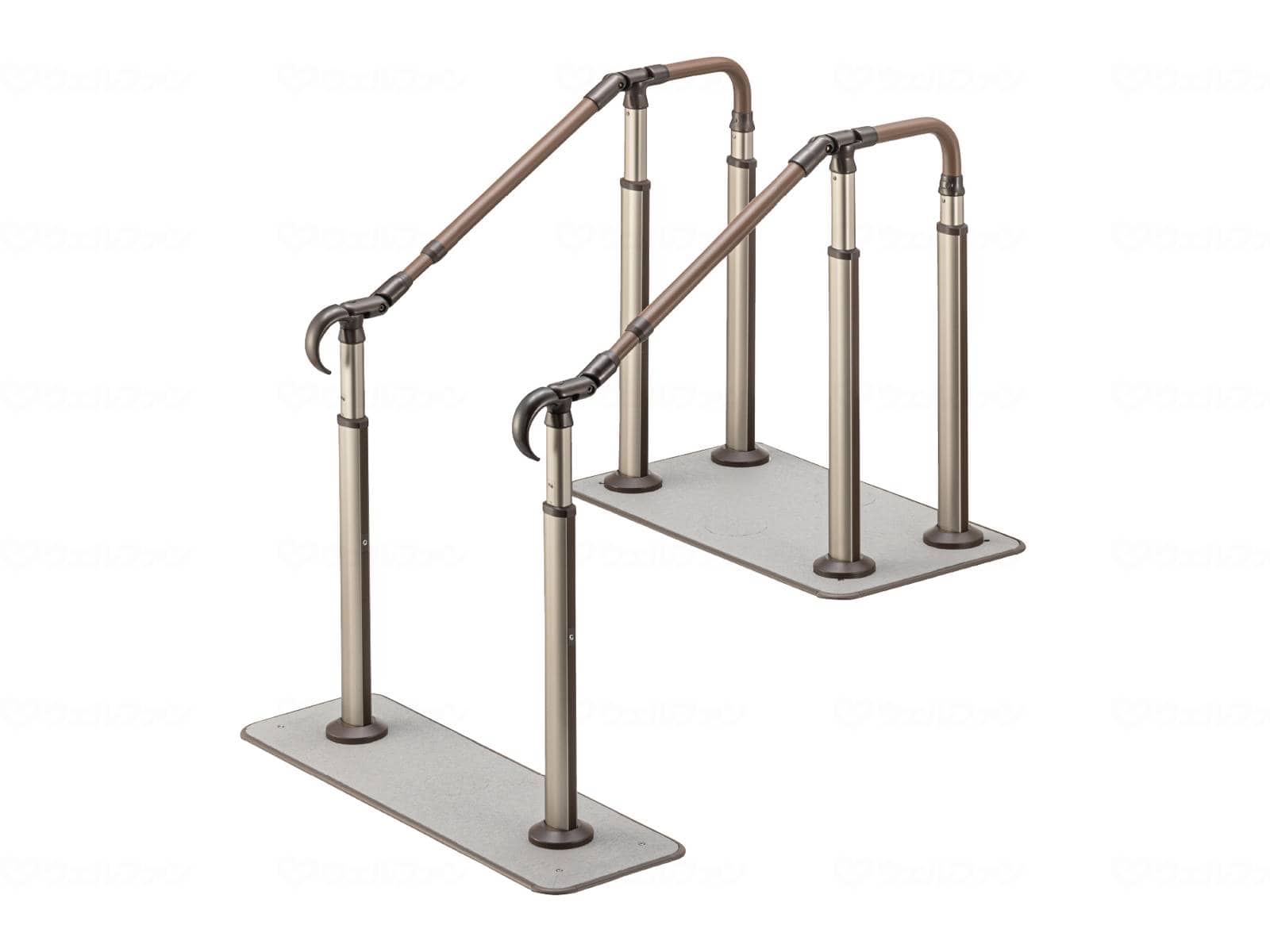 ウェルファン ATTOGRIP AT-Cシリーズ AT-CR-E800T-S-N/ブラウン/両側タイプ 1個(ご注文単位1個)【直送品】