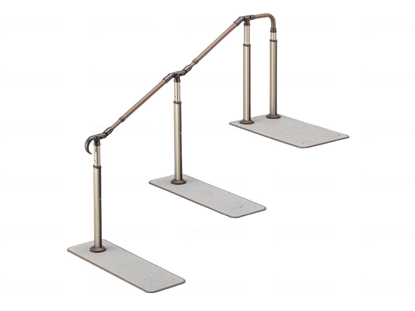 ウェルファン ATTOGRIP AT-Cシリーズ AT-CR-E1600-S2-N/ブラウン/片側タイプ 1個(ご注文単位1個)【直送品】