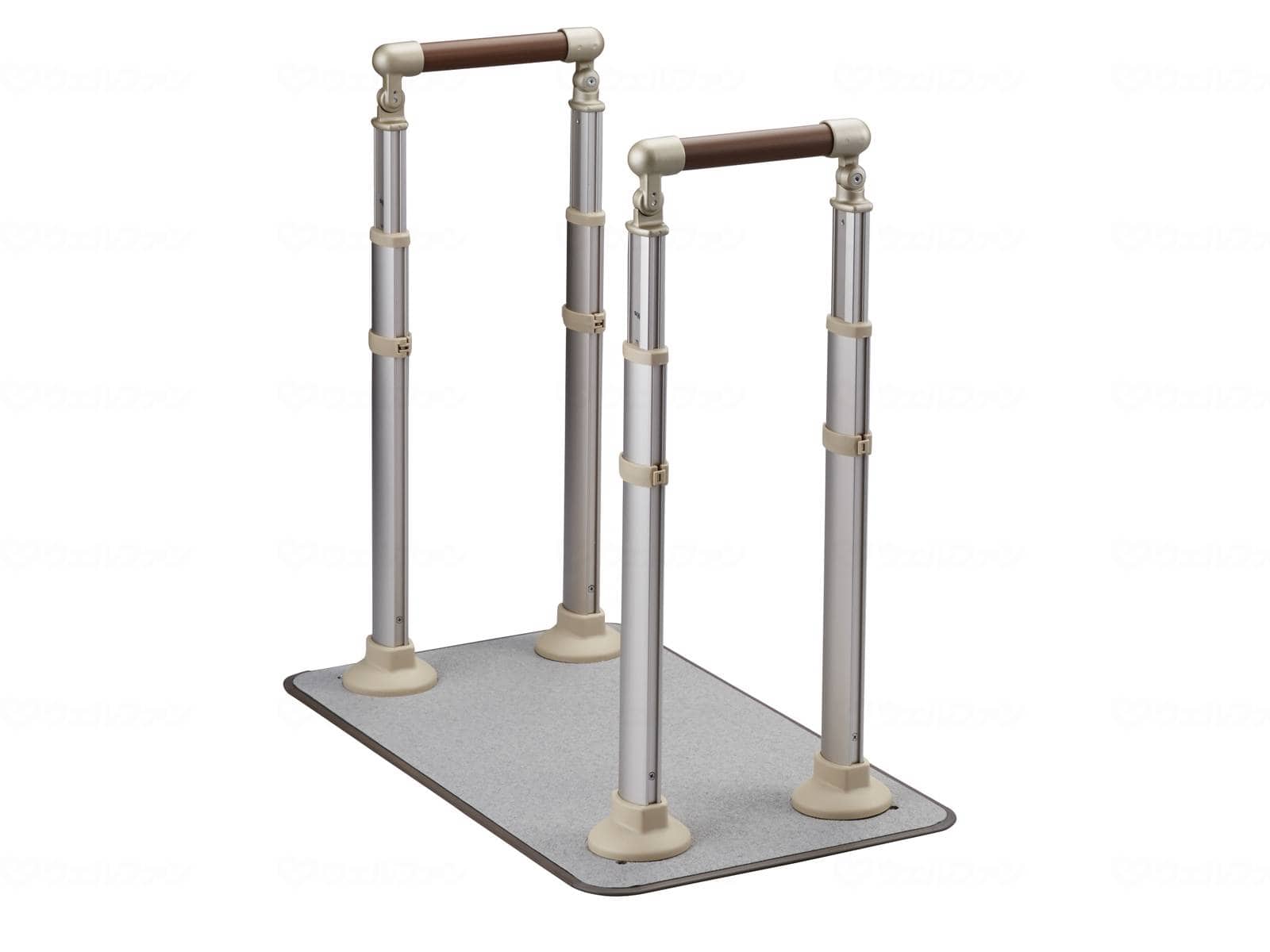 ウェルファン アットグリップ(外回り手すり)AT-C-240T/両側タイプ 1個(ご注文単位1個)【直送品】