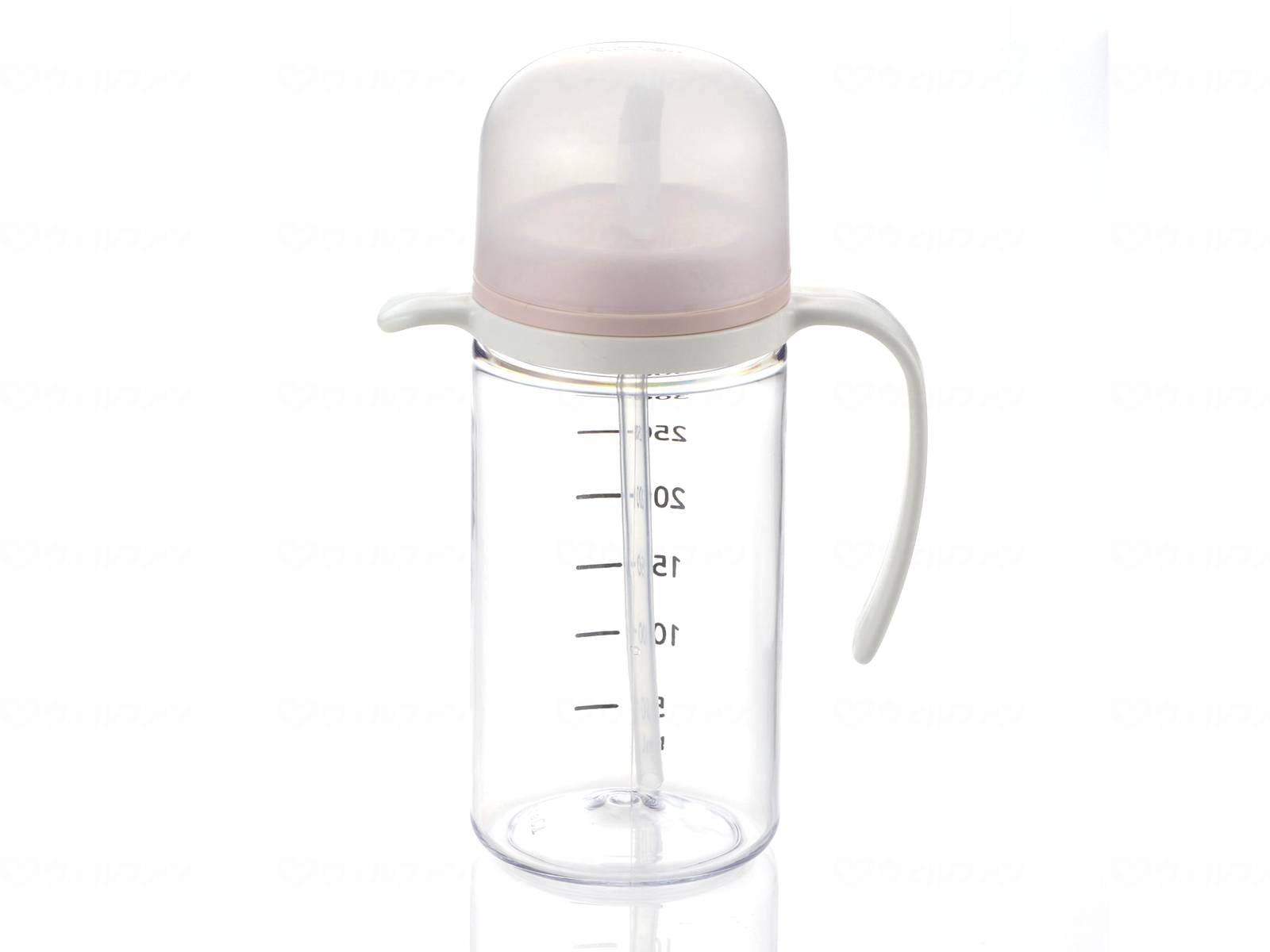 ウェルファン 使っていいね!飲みやすいストローコップ300/ピンク 1個（ご注文単位1個）【直送品】