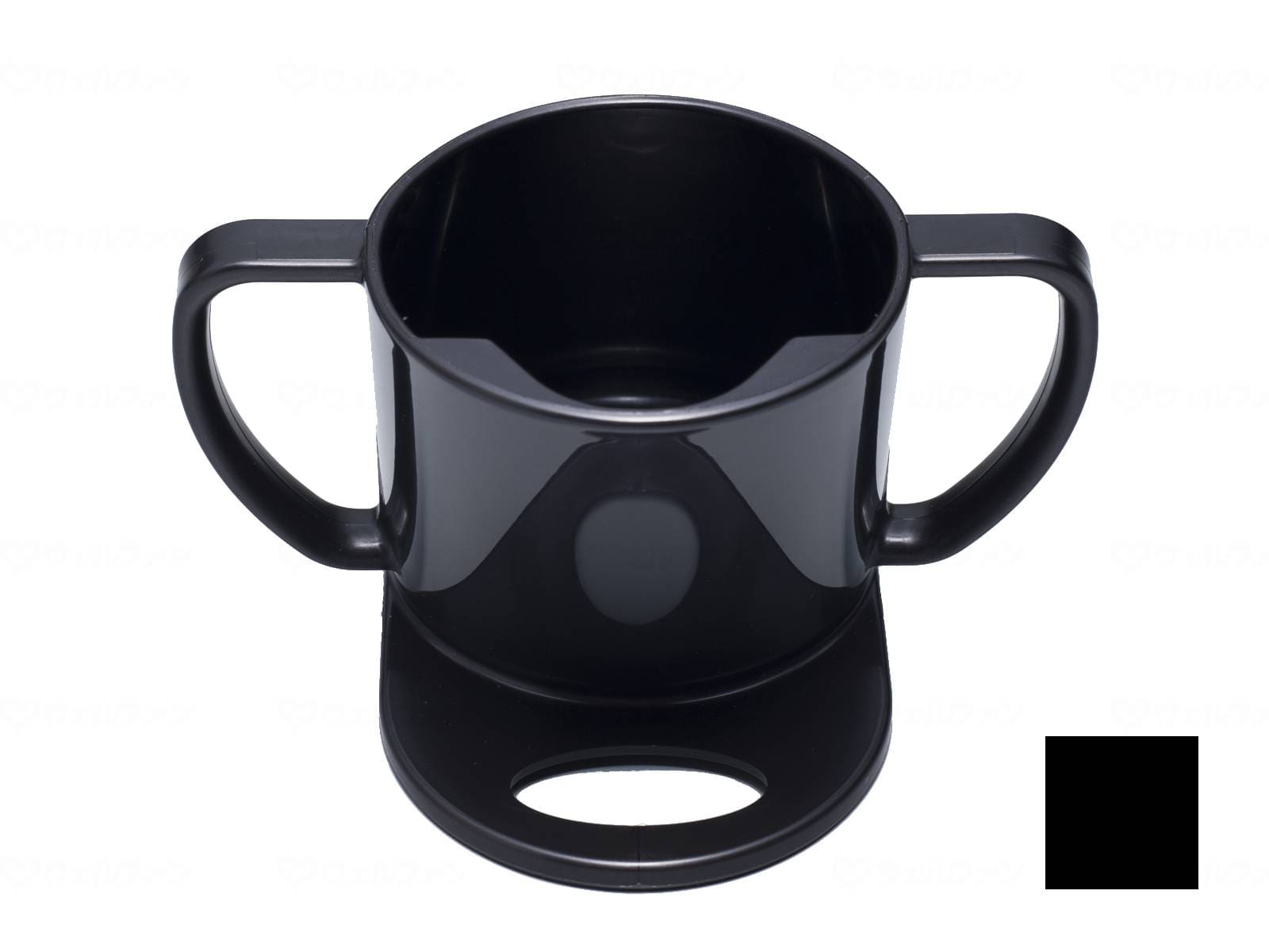 ウェルファン 飲みやすい､飲ませやすいカップ L-CUP2/ブラック 1個（ご注文単位1個）【直送品】
