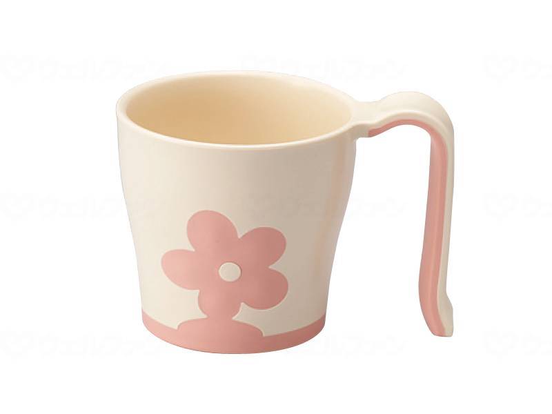 ウェルファン UDマグカップ/ピンク 1個（ご注文単位1個）【直送品】