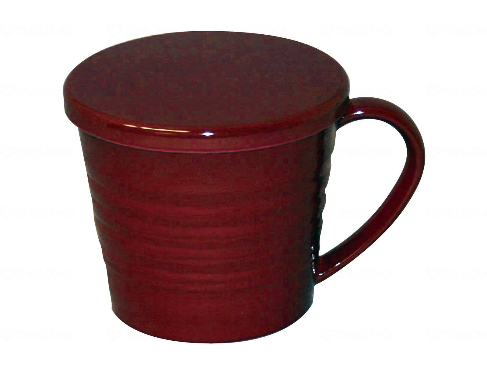 ウェルファン フタ付き軽マグ/ブラウン 1個（ご注文単位1個）【直送品】