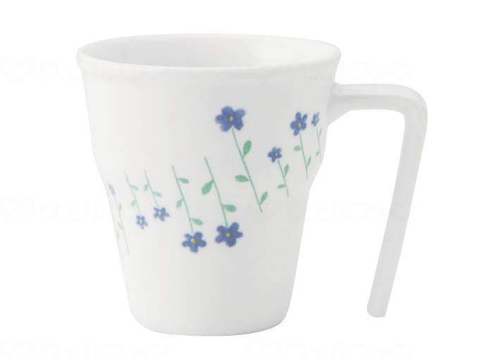ウェルファン おかるのキモチ UDマグ/花畑(青) 1個（ご注文単位1個）【直送品】