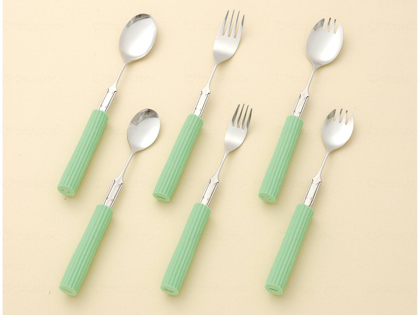 ウェルファン 曲げ曲げハンドル シリコンスポンジ付 SS-2/スプーンフォーク兼用 大 1個（ご注文単位1個）【直送品】