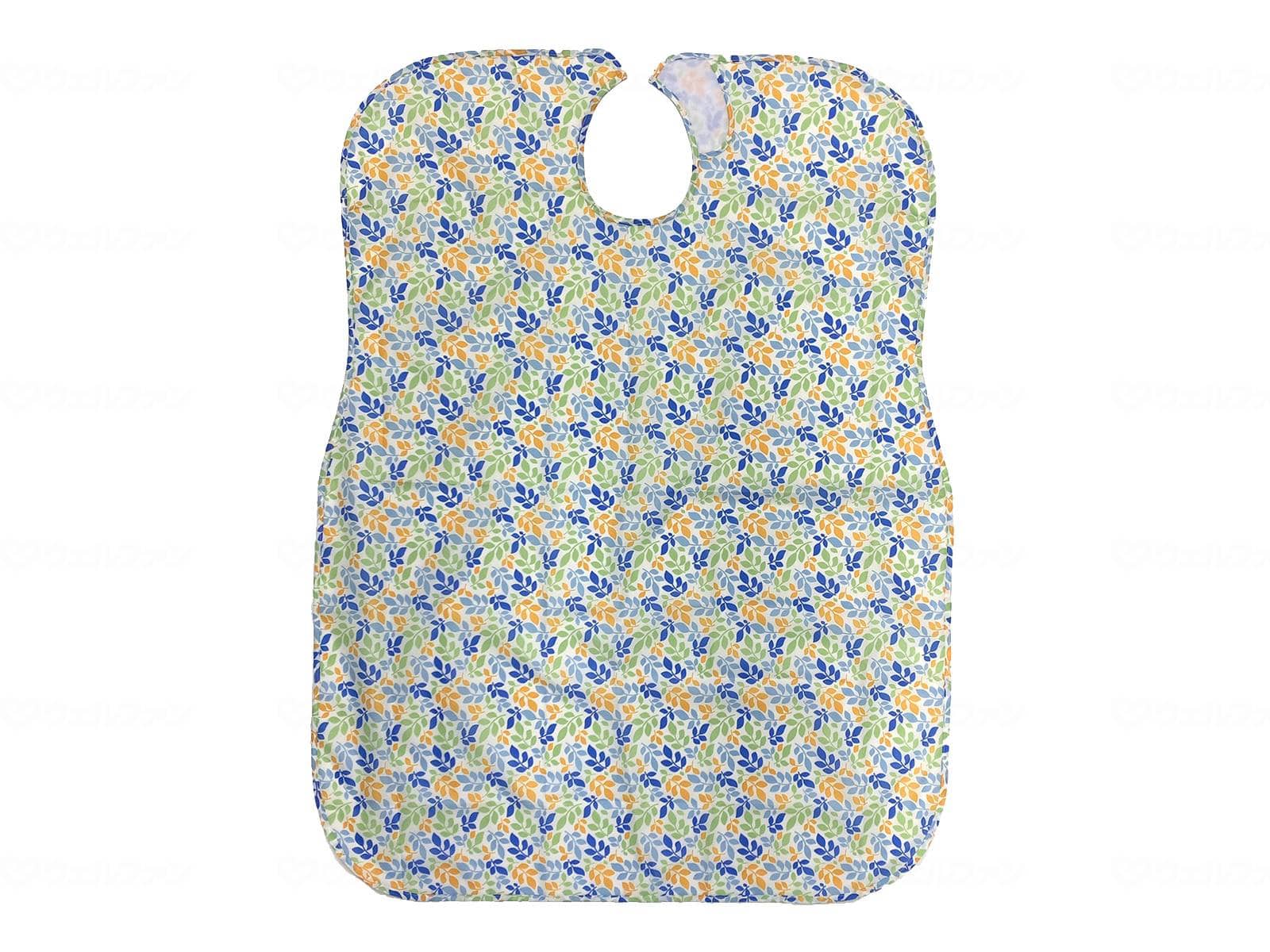 ウェルファン 食事用エプロン/ブルー 1個（ご注文単位1個）【直送品】