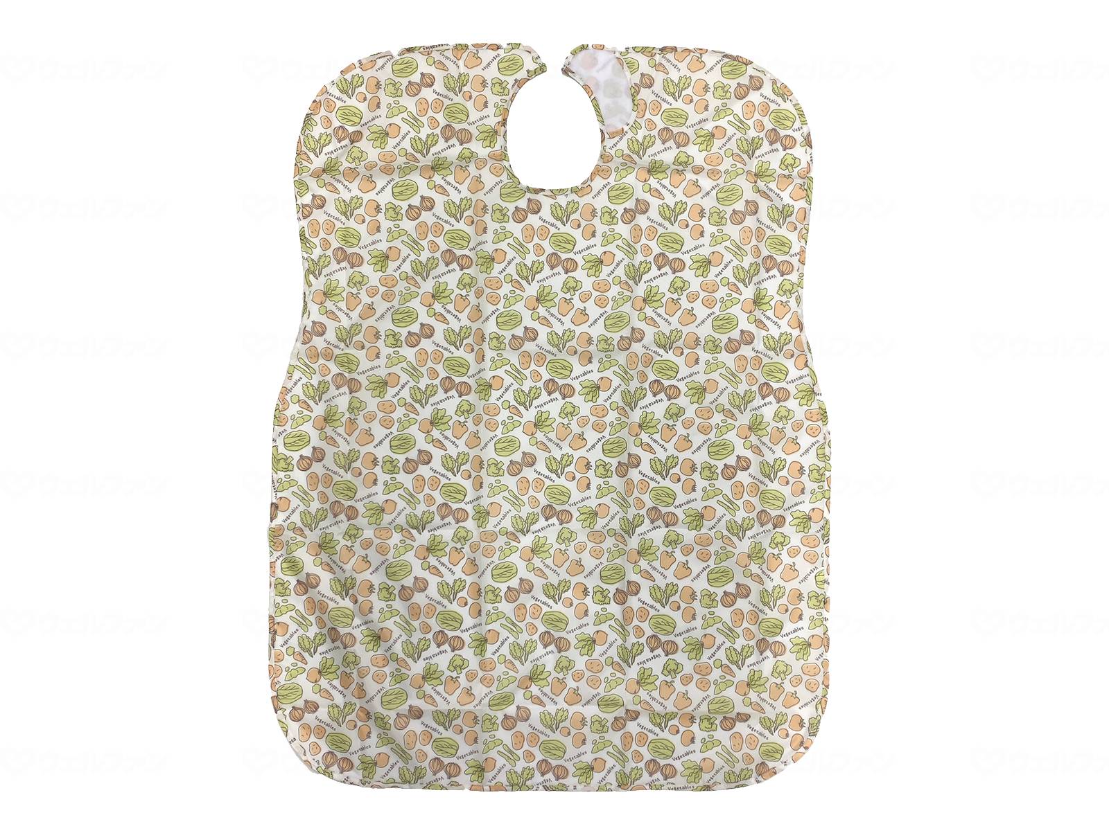 ウェルファン 食事用エプロン/クリーム 1個（ご注文単位1個）【直送品】