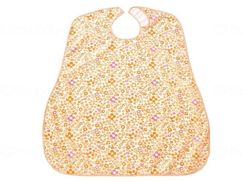 ウェルファン ディナーエプロン/スミレオレンジ 1個（ご注文単位1個）【直送品】