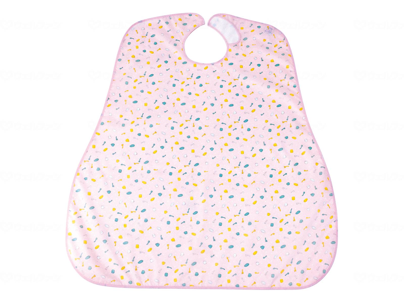 ウェルファン ディナーエプロン/食器ピーチ 1個（ご注文単位1個）【直送品】