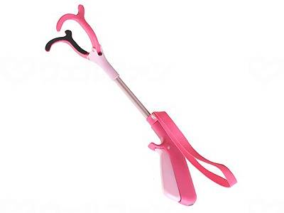 ウェルファン 楽らくハンド ミニタイプ/ピンク 1個（ご注文単位1個）【直送品】