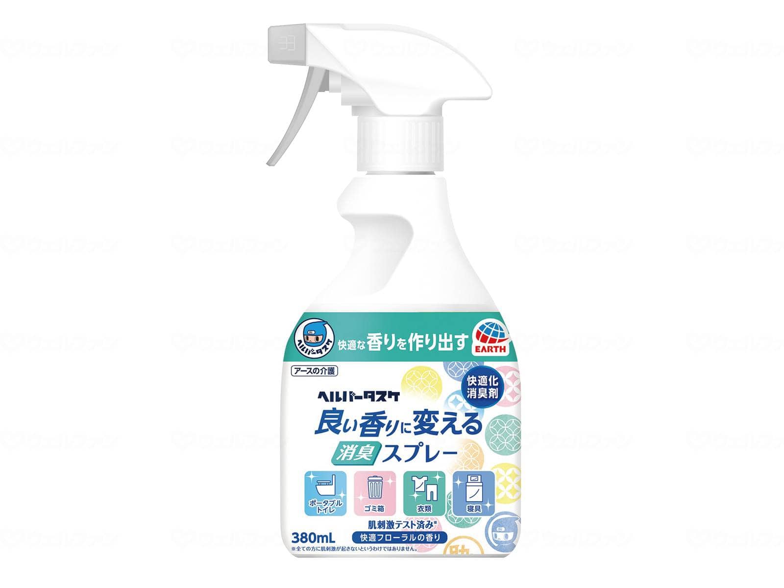 ウェルファン ヘルパータスケ 良い香りに変える消臭スプレー/本/380ml 1個（ご注文単位1個）【直送品】