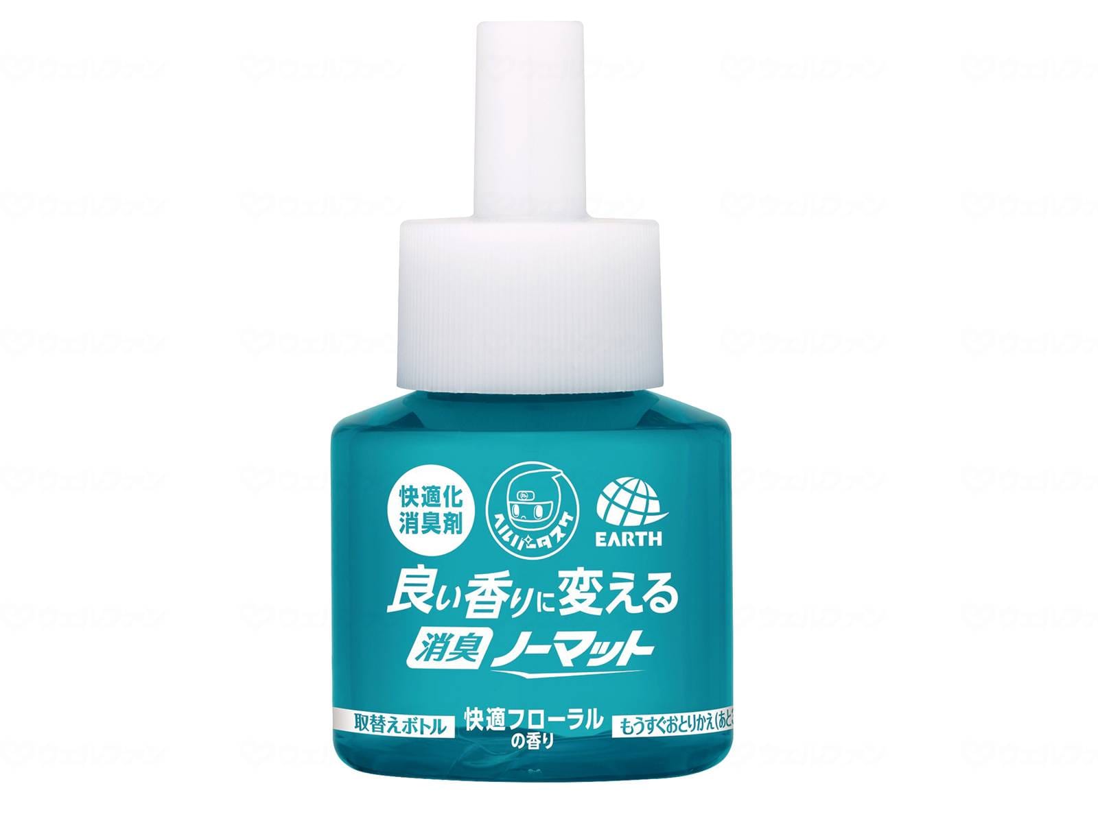 ウェルファン 良い香りに変える消臭ノーマット 取替えボトル/快適フローラルの香り 1個（ご注文単位1個）【直送品】