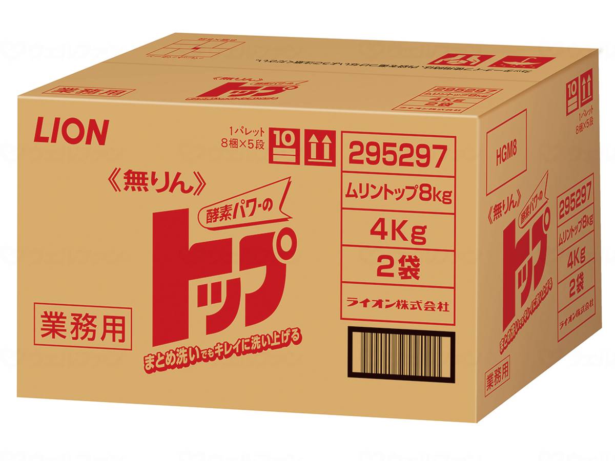 ウェルファン 業務用 無りんトップ 8kg/8Kg 1個（ご注文単位1個）【直送品】
