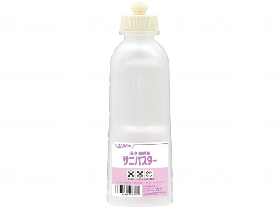 ウェルファン サニパスタ用 スクイズボトル(詰替え用)/本/600ml 1個（ご注文単位1個）【直送品】