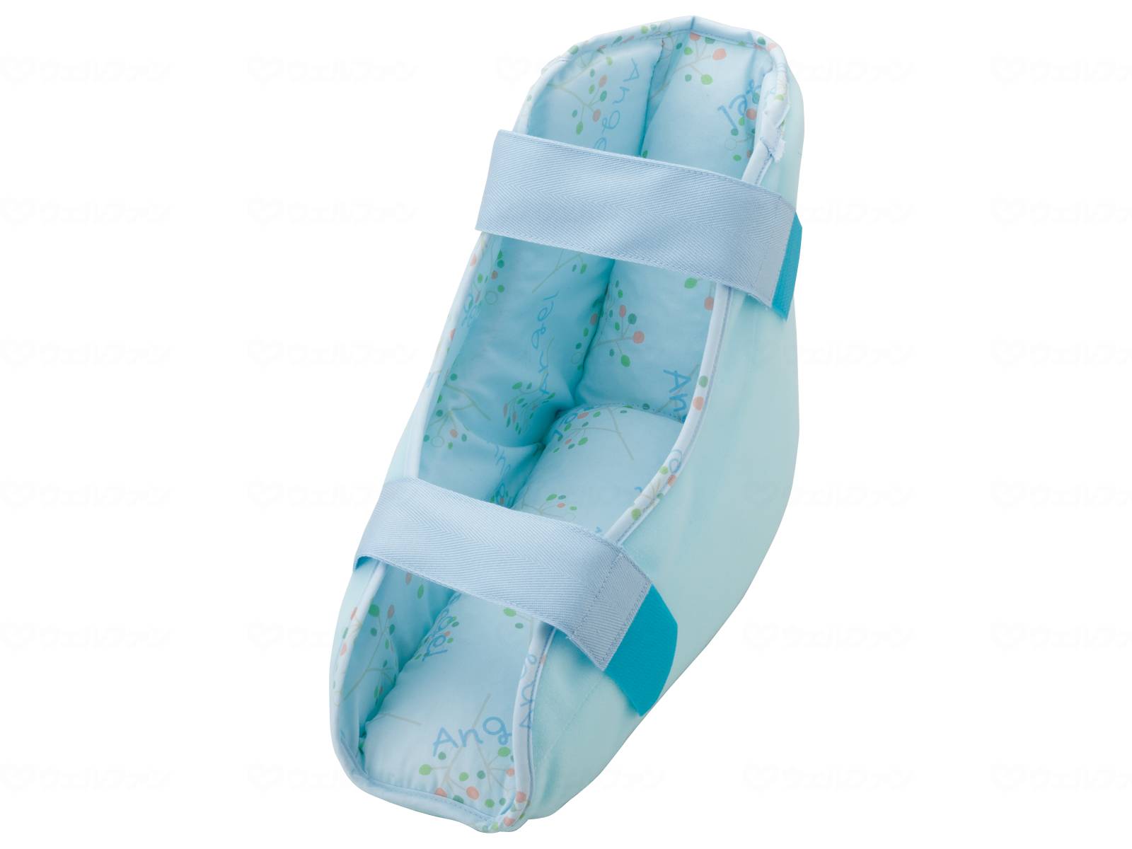 ウェルファン 洗える通気タイプ かかと用パッド(1個入)/ブルー 1個（ご注文単位1個）【直送品】