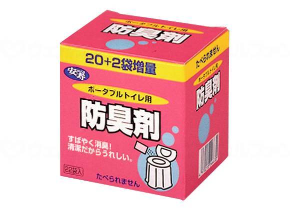 ウェルファン ポータブルトイレ用防臭剤22 1個（ご注文単位1個）【直送品】