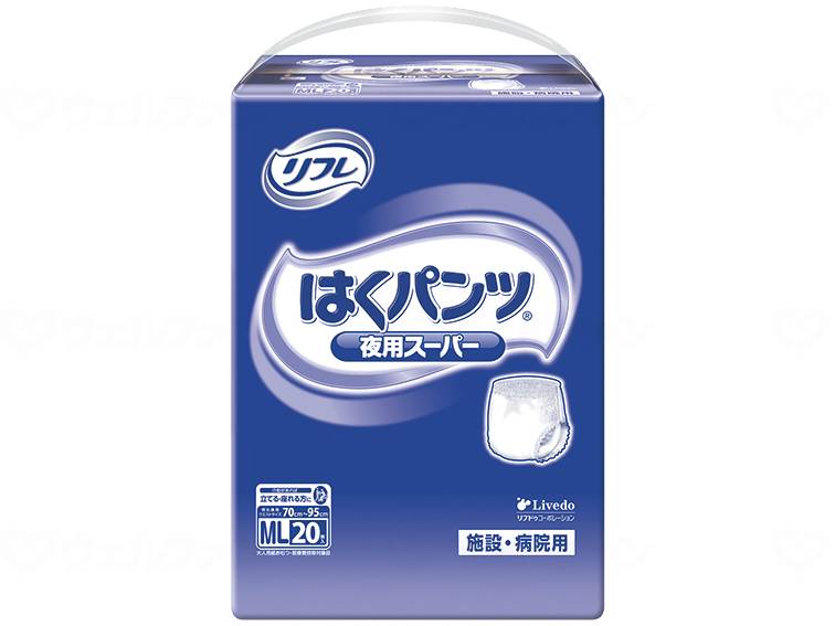 ウェルファン Gはくパンツ夜用スーパー/袋/ML 1個（ご注文単位1個）【直送品】