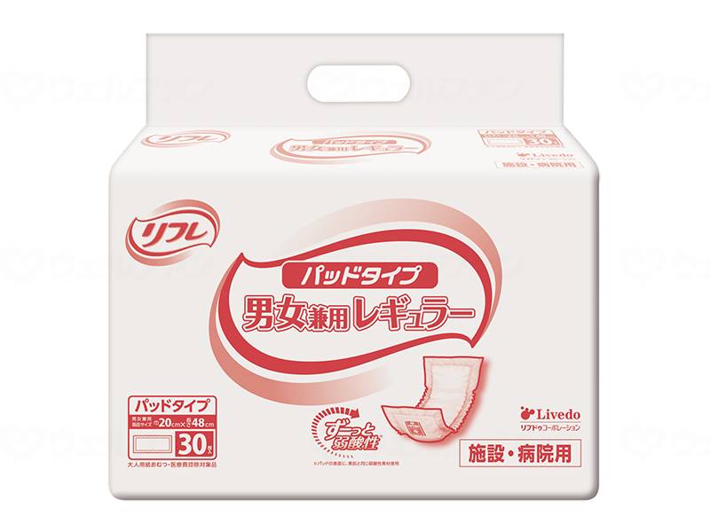 ウェルファン Gパッドタイプ男女兼用レギュラー/袋 1個（ご注文単位1個）【直送品】