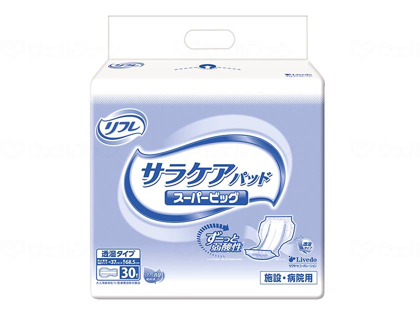 ウェルファン Gサラケアパッドスーパービッグ/袋 1個（ご注文単位1個）【直送品】