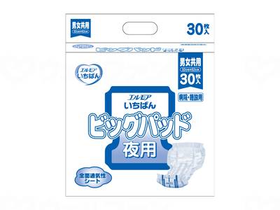 ウェルファン Gいちばんビッグパッド 男女共用/袋 1個（ご注文単位1個）【直送品】