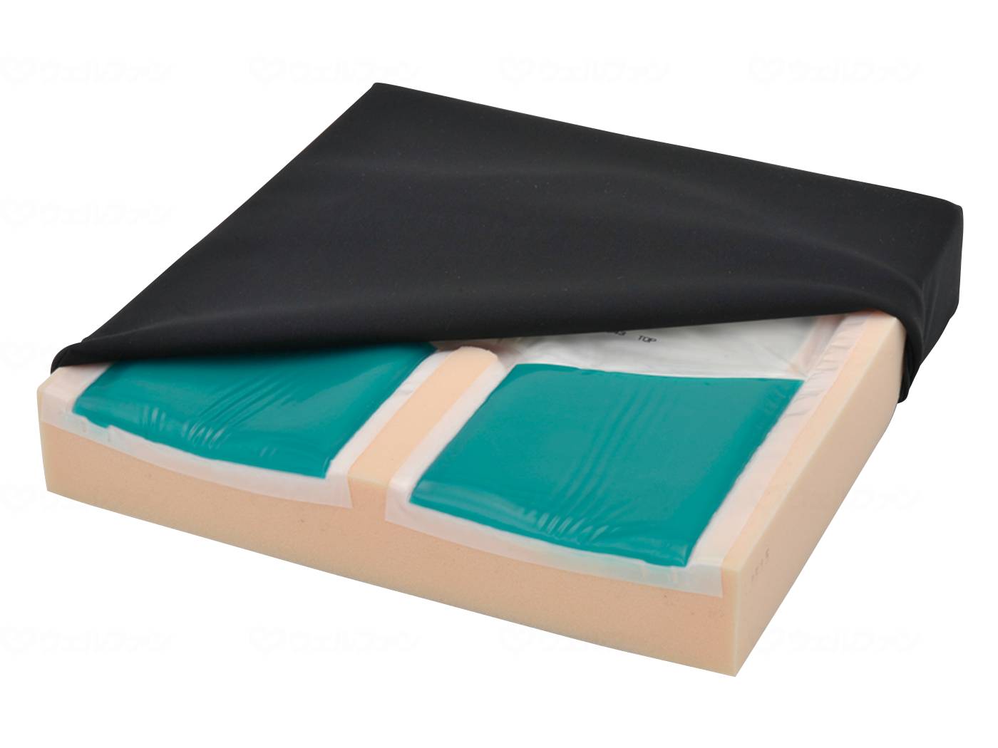 ウェルファン デュオジェルクッション/42 1個（ご注文単位1個）【直送品】