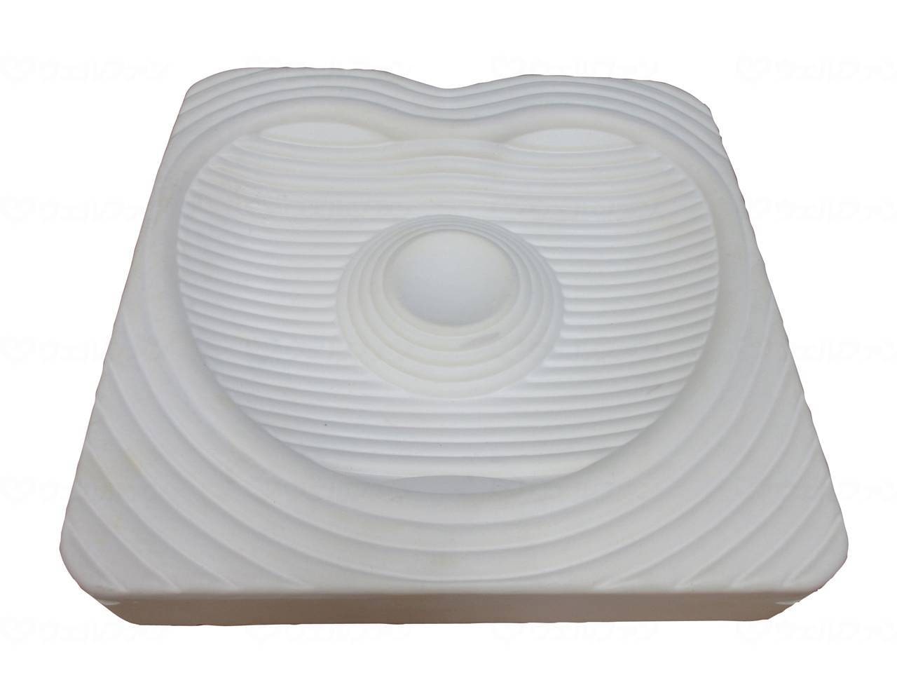 ウェルファン 4Dハートフルクッション/ネイビー 1個（ご注文単位1個）【直送品】