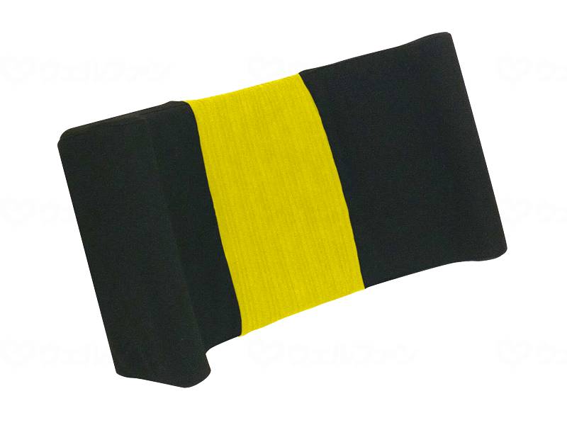 ウェルファン FC-ファイン 背クッション/ブラック/ショートタイプ 1個（ご注文単位1個）【直送品】