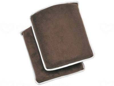 ウェルファン フットレストカバー(2個組)/ブラウン 1個（ご注文単位1個）【直送品】