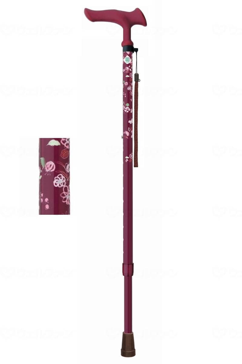 ウェルファン かるがもファムⅡ 伸縮/小花ワイン 1個(ご注文単位1個)【直送品】