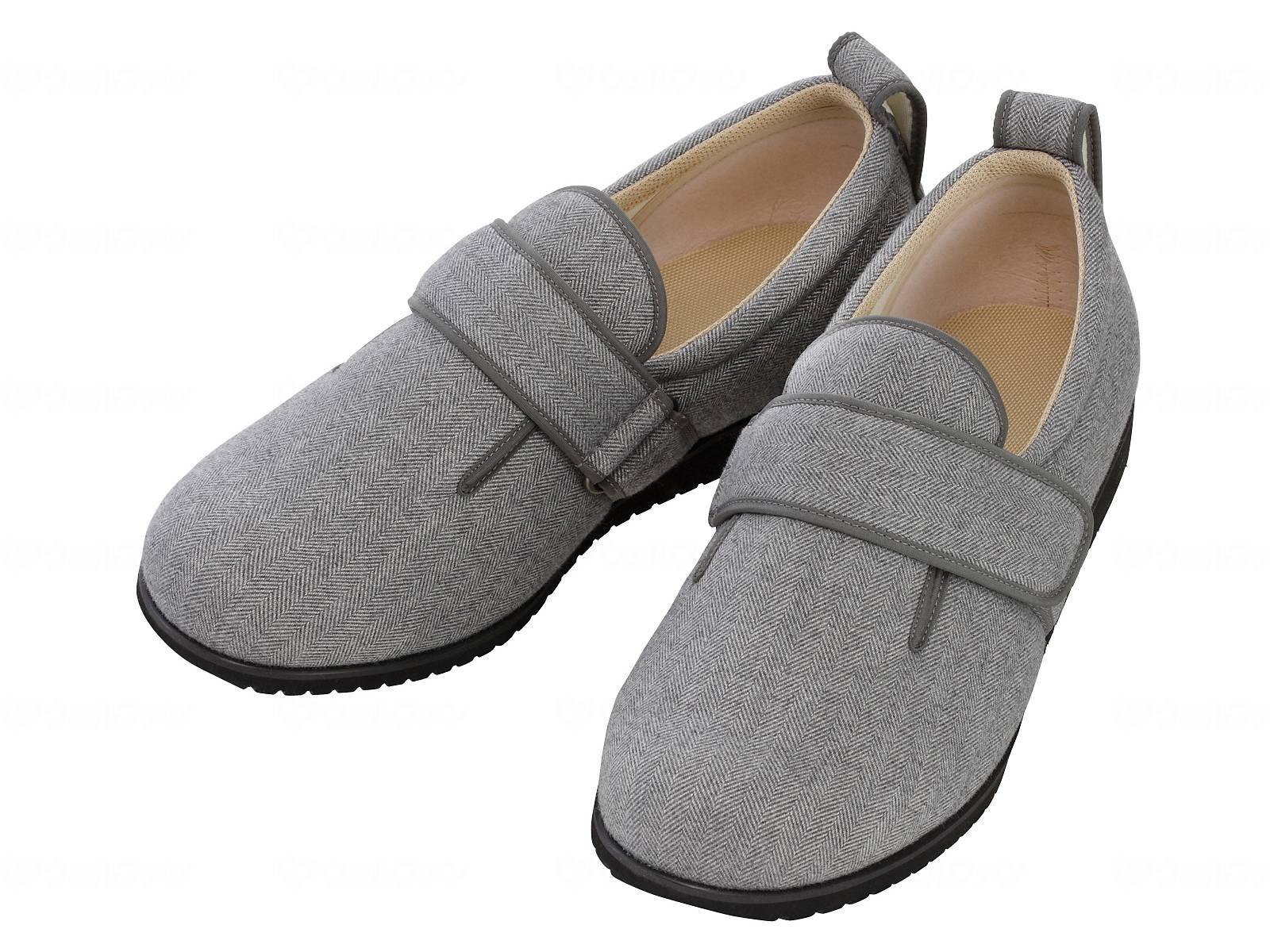 ウェルファン ダブルマジックⅡヘリンボン/グレー/5L 1個（ご注文単位1個）【直送品】