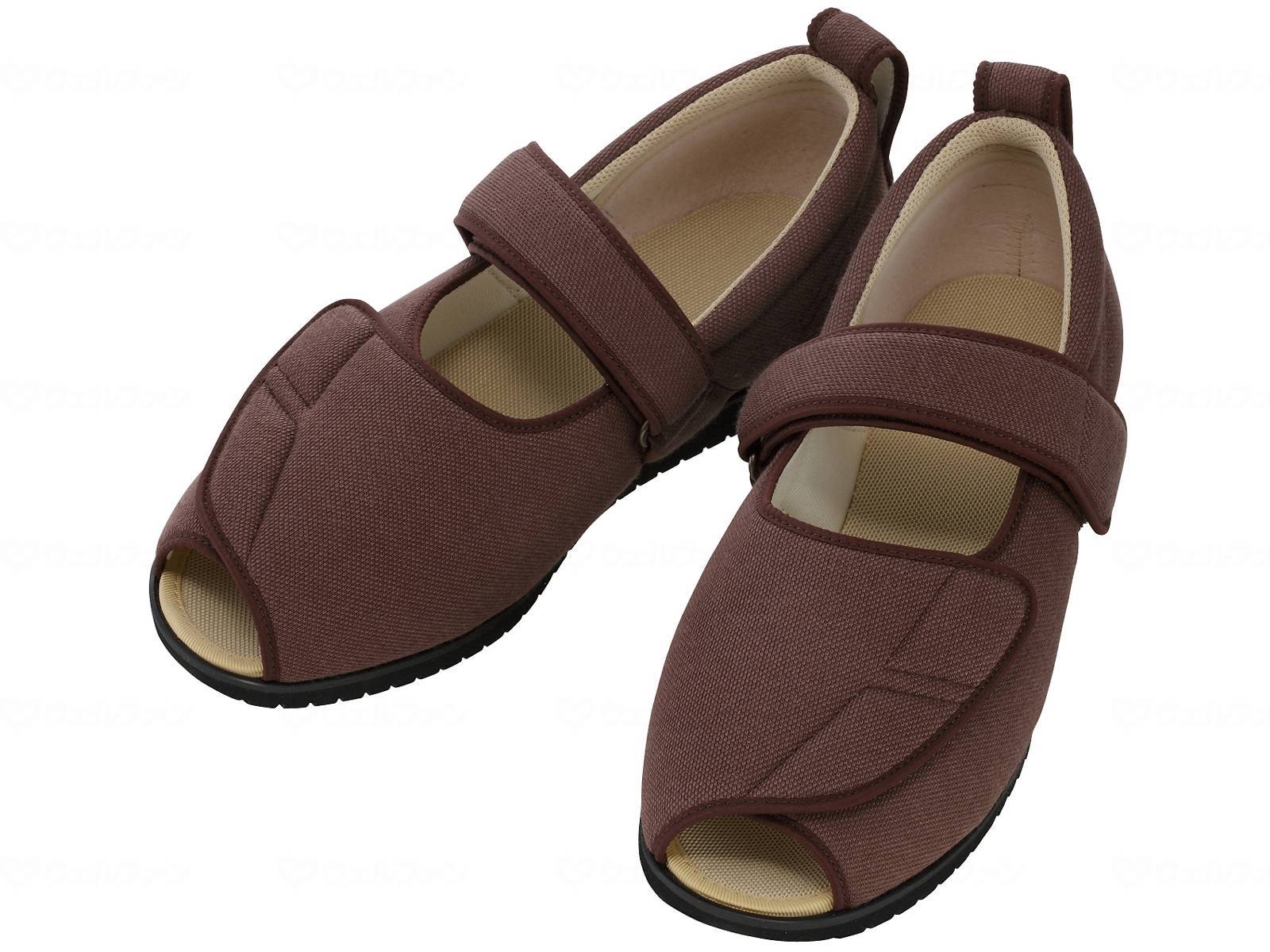 ウェルファン オープンマジックⅡ/ブラウン/L 1個（ご注文単位1個）【直送品】