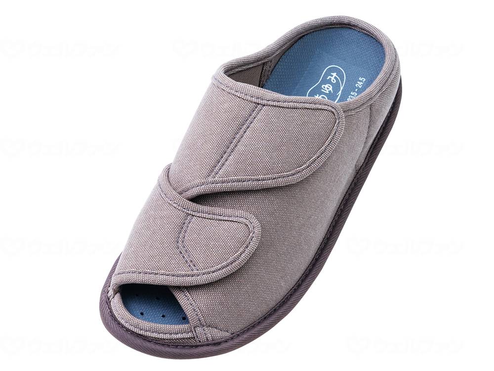 ウェルファン あゆみオープンフィット/ブラウン/3L 1個（ご注文単位1個）【直送品】