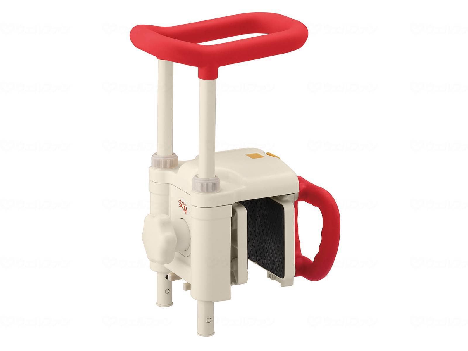 ウェルファン 浴槽手すりUST-130N/レッド 1台（ご注文単位1台）【直送品】