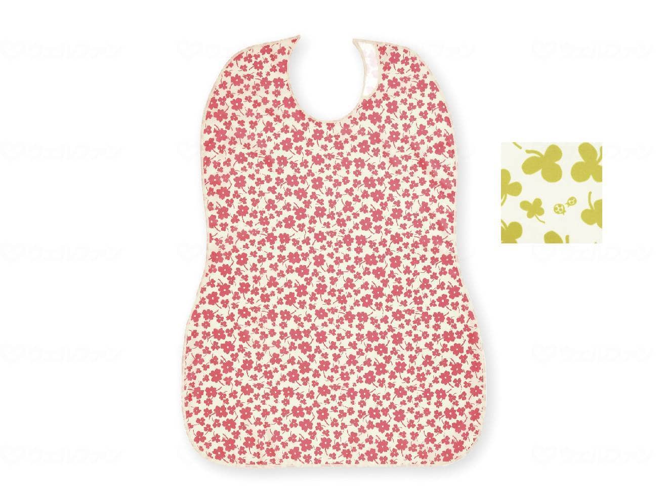 ウェルファン 長持ちする大きなお食事エプロン/クリーム 1個(ご注文単位1個)【直送品】