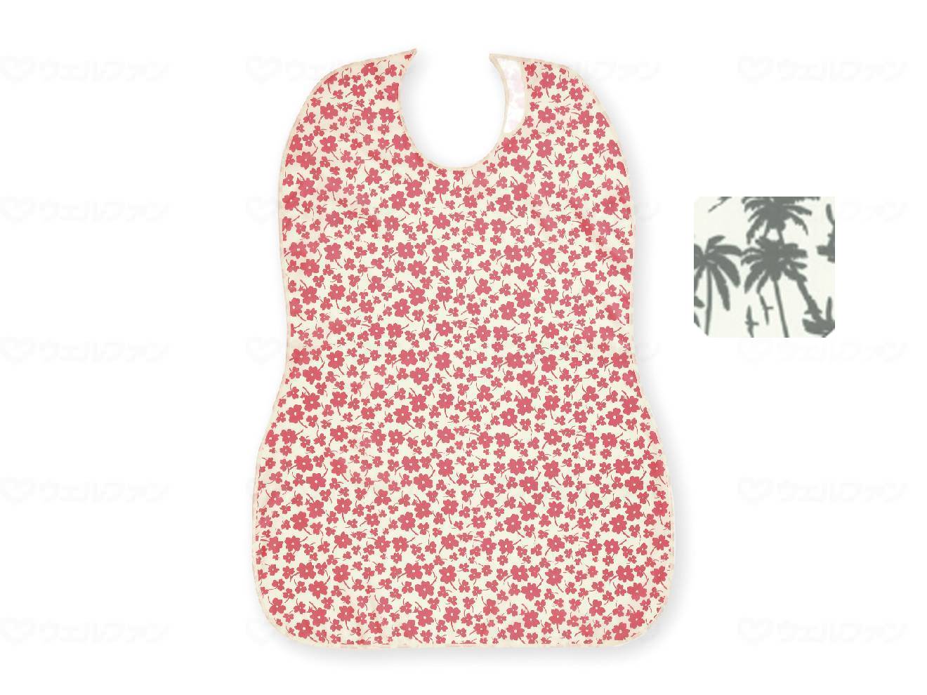 ウェルファン 長持ちする大きなお食事エプロン/アッシュ 1個(ご注文単位1個)【直送品】