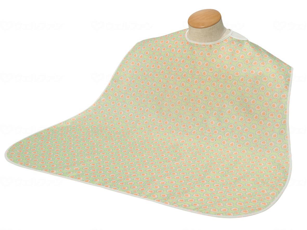 ウェルファン ソフラピレン エプロン パンジー/グリーン 1個（ご注文単位1個）【直送品】