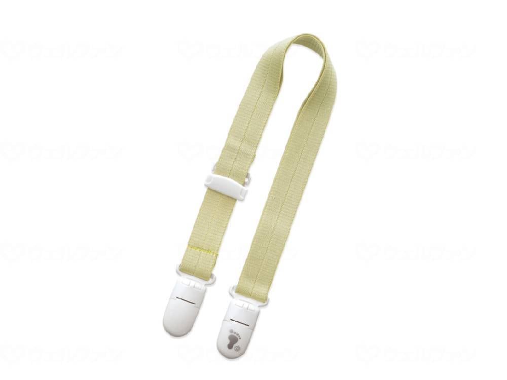 ウェルファン お食事エプロン のびるクリップ/グリーン 1個（ご注文単位1個）【直送品】