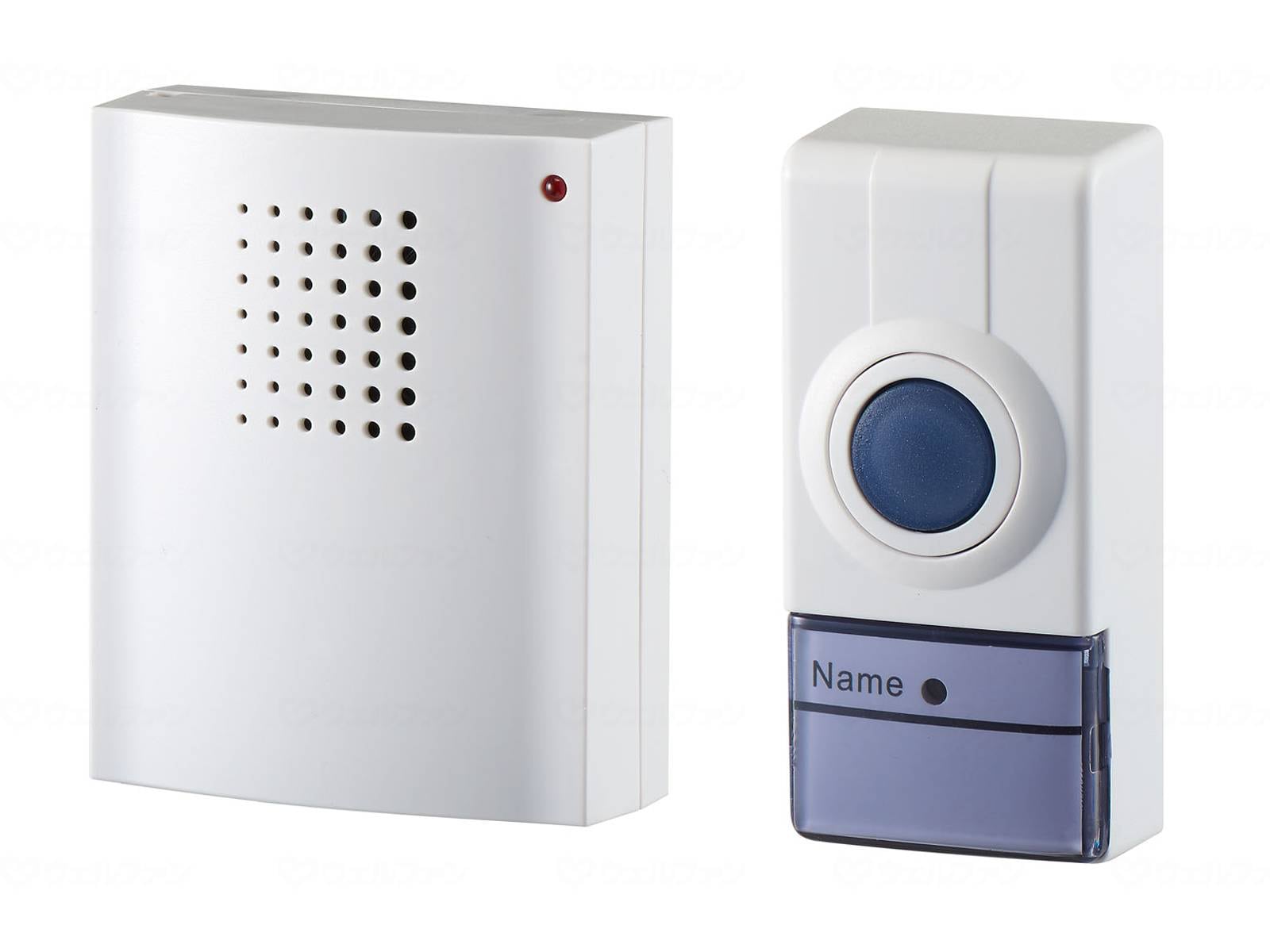 ウェルファン ポータブルワイヤレスチャイム/ホワイト 1個（ご注文単位1個）【直送品】