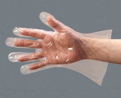 ウェルファン 介護用ポリタッチソフト/箱/M 1個（ご注文単位1個）【直送品】