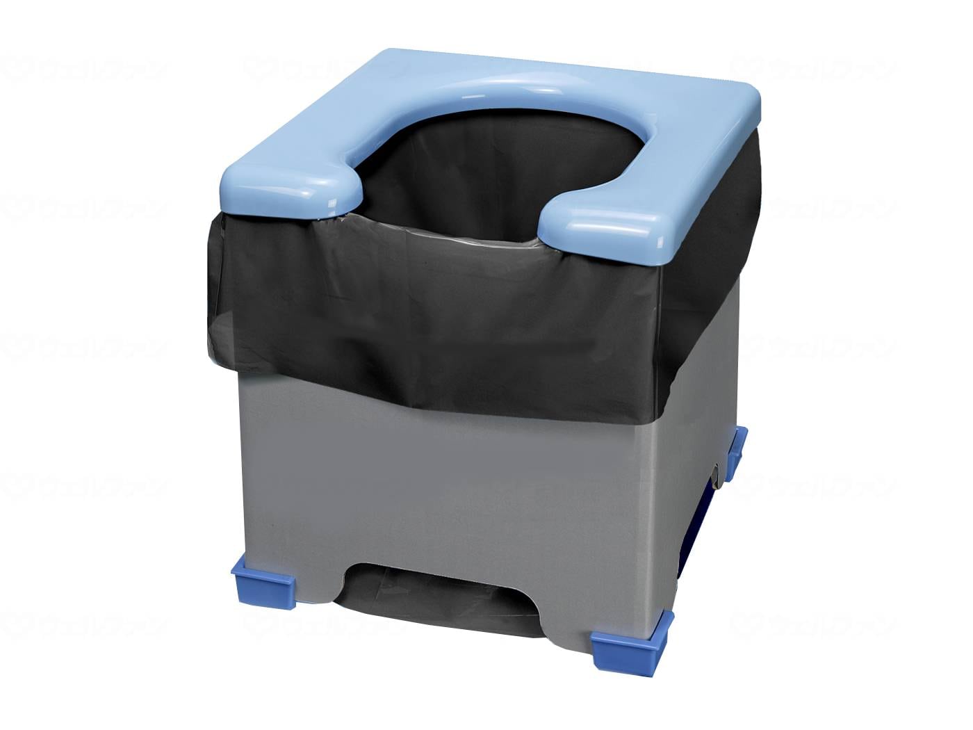 ウェルファン ダンボール製非常用簡易トイレ 1個（ご注文単位1個）【直送品】