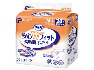 ウェルファン PUサルバ安心Wフィット/袋/M-L 1個(ご注文単位1個)【直送品】
