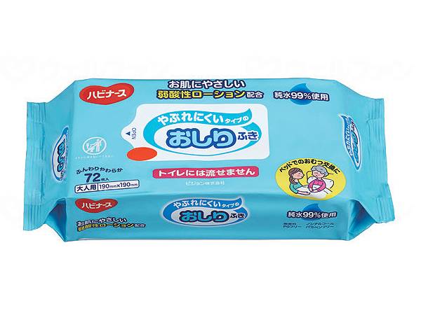 ウェルファン やぶれにくいタイプのおしりふき 72枚/個 1個(ご注文単位1個)【直送品】