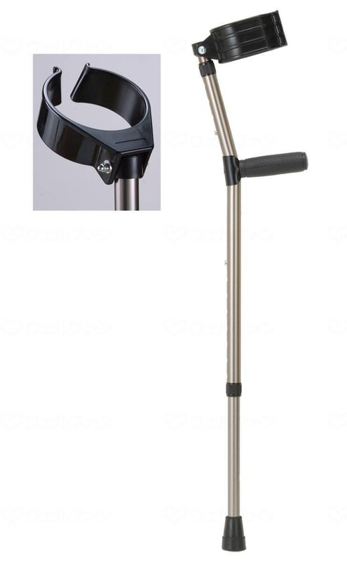 ウェルファン ロフストランドクラッチ（Bアームカフ） ゴ-ルド L 1個（ご注文単位1個）【直送品】