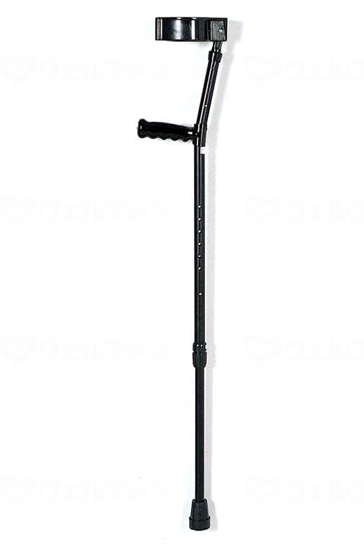 ウェルファン ロフストランドクラッチ　TY132 黒 大 1個（ご注文単位1個）【直送品】