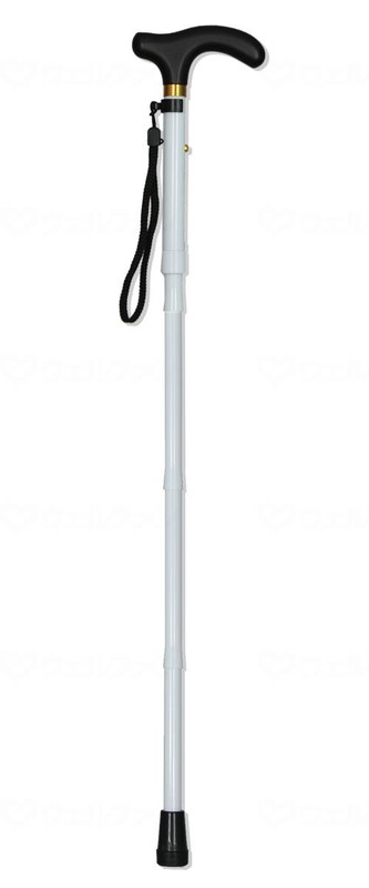 ウェルファン アルミ製白杖　身体支持併用　折り畳み式 1個（ご注文単位1個）【直送品】