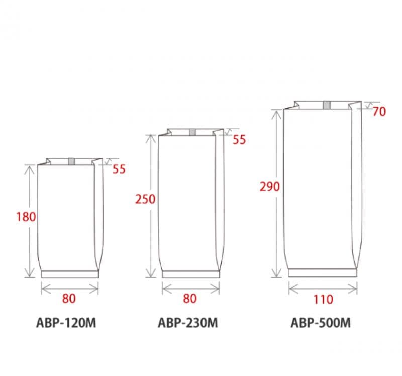 ニコノス アロマブレスパック 200gガゼット ABP-230M 100枚/束(ご注文単位10束)【直送品】