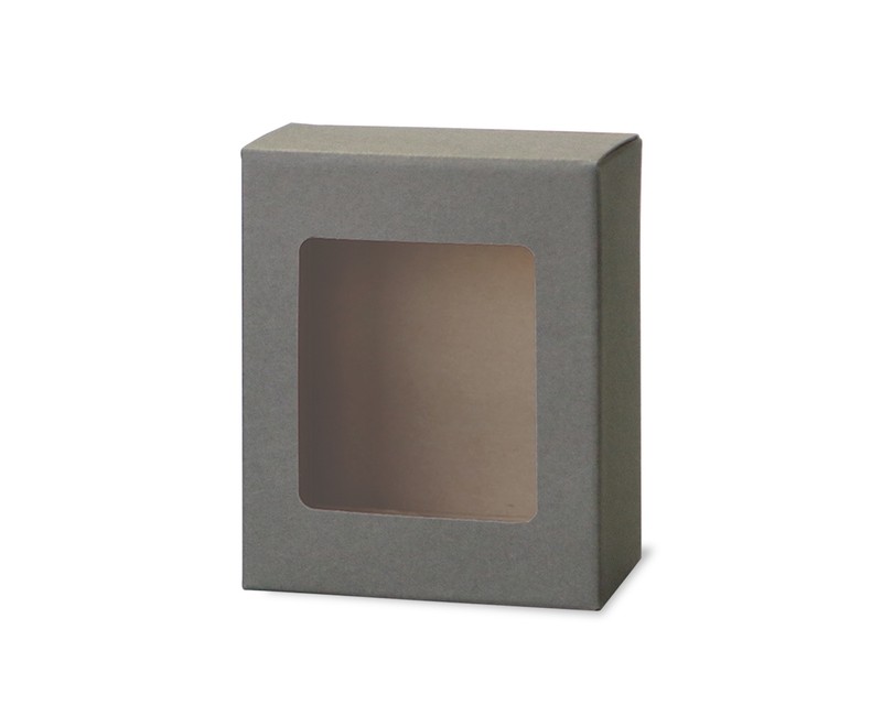 ニコノス 窓あきドリップバッグ用中箱 グレー MIC-DG 100個/束（ご注文単位2束）【直送品】