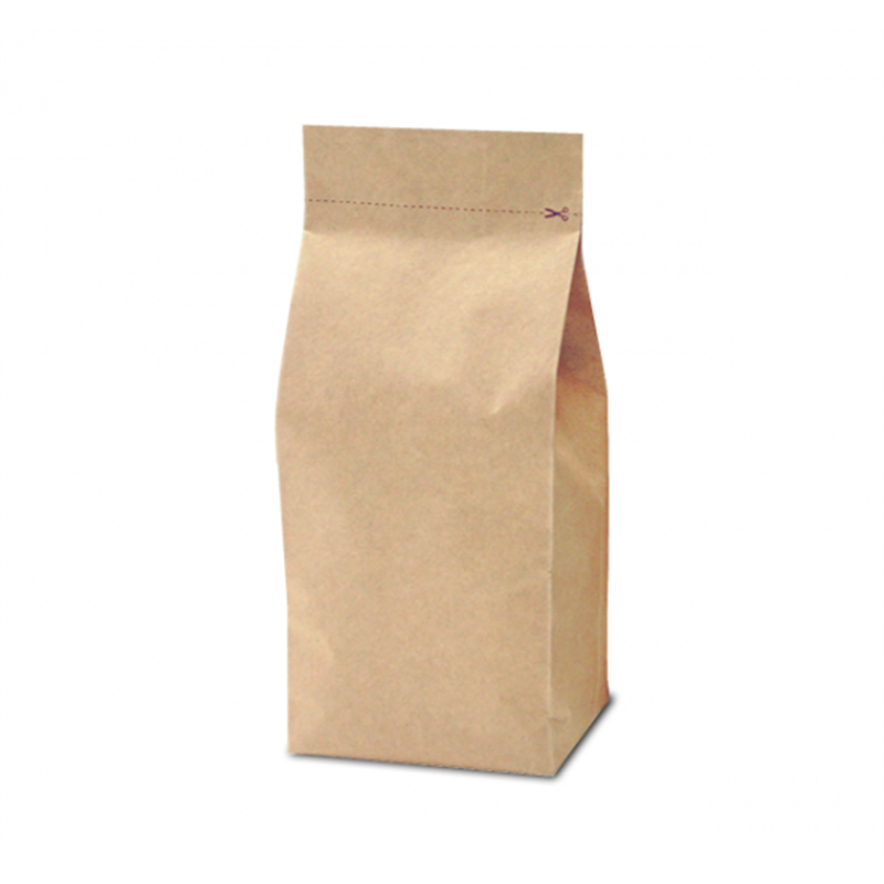 ニコノス クラフトパック500g ガゼット袋 K-500 100枚入/袋（ご注文単位10袋）【直送品】